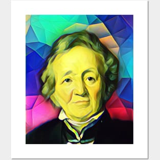 Leopold von Ranke Colourful Portrait | Leopold von Ranke Artwork 7 Posters and Art